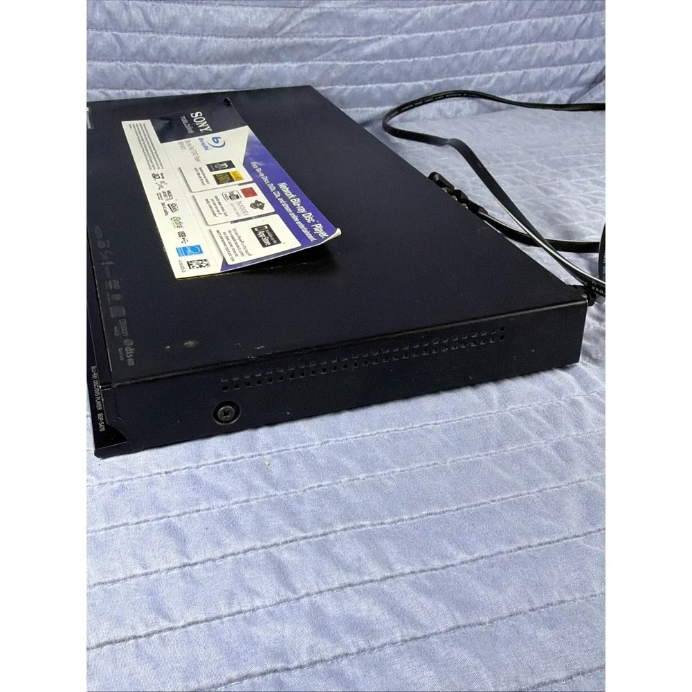 Sony BDP-S470 Blu-ray DVD Player 3D WiFi Streaming | Tested | Works | No Remote